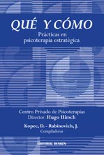 Tapa de Qué y Cómo. Prácticas en psicoterapia estratégica