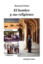 Tapa de El hombre y sus religiones.