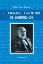 Tapa de Diccionario Argentino de Seudónimos