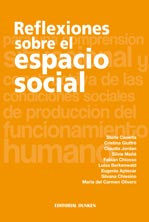 Tapa de Reflexiones sobre el espacio social