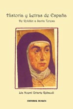 Tapa de Historia y Letras de España. De Roldán a Santa Teresa