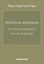 Tapa de Novelas Mínimas. El Yudoca Marxista. Sol de Azabache