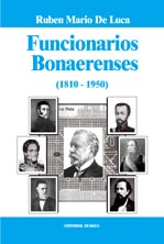 Tapa de Funcionarios Bonaerenses (1810-1950)