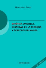 Tapa de Bioética jurídica, dignidad de la persona y derechos humanos