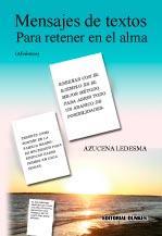 Tapa de Mensajes de texto. Para retener en el alma. Aforismos