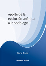 Tapa de Aporte de la evolución anímica  a la sociología