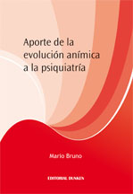 Tapa de Aporte de la evolución anímica a la psiquiatría