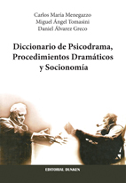 Tapa de Diccionario de Psicodrama, Procedimientos dramáticos y Socionomia