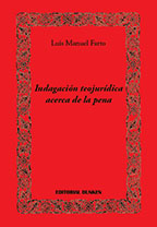 Tapa de Indagación teojuridica acerca de la pena