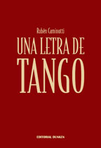 Tapa de Una letra de tango.