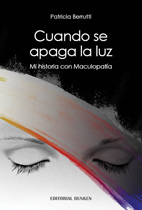 Tapa de Cuando se apaga la luz. Mi historia con maculopatía