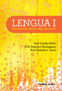 Tapa de Lengua I. Educación media para adultos
