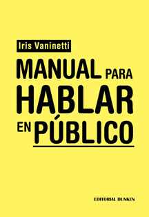 Tapa de Manual para hablar en público