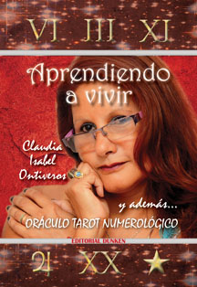Tapa de Aprendiendo a Vivir. Y además... El oráculo Tarot Numerológico