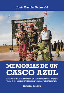 Tapa de Memorias de un Casco Azul