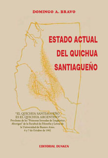 Tapa de Estado actual del Quichua Santiagueño