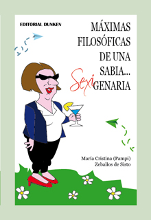 Tapa de Máximas Filosóficas de una Sabia... Sexigenaria