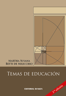 Tapa de Temas de educación