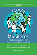 Tapa de Musíteres. "La Historia de la música"