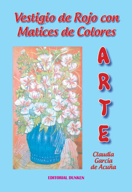 Tapa de Vestigio de Rojo con matices de Colores. ARTE