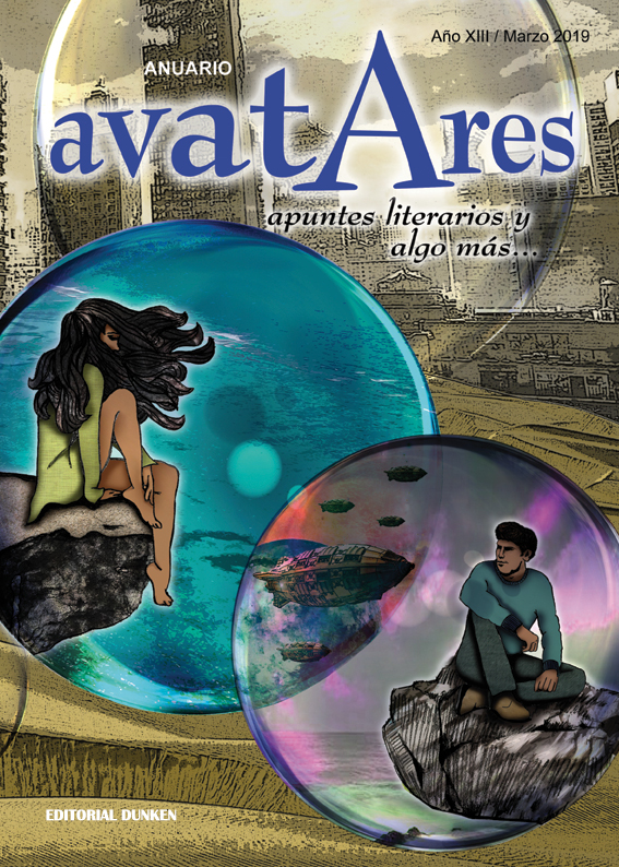 Tapa de Avatares, Apuntes literarios y algo mas.De escritos, escritores y cuentos