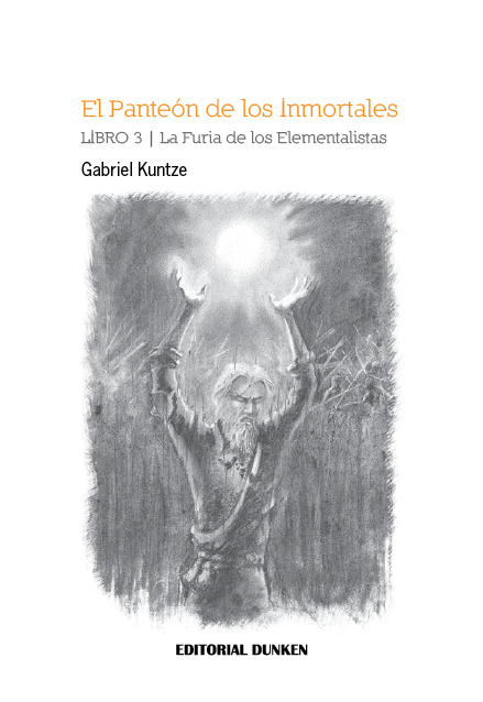 Tapa de El Panteón de los Inmortales. La Furia de los Elementalistas