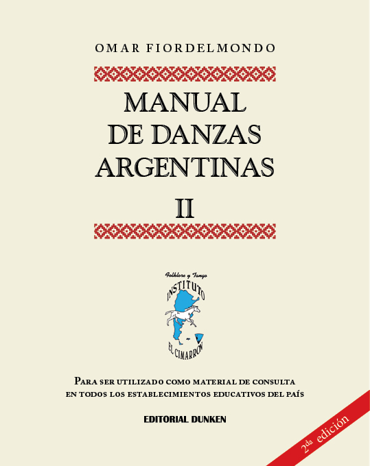 Tapa de Manual de Danzas Argentinas II