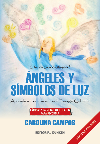 Tapa de Ángeles y Símbolos de Luz