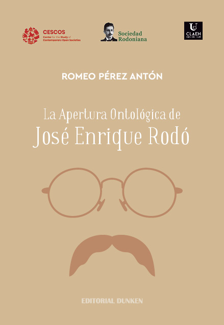 Tapa de La Apertura Ontológica de José Enrique Rodó