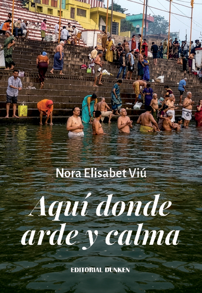 Tapa de Aquí donde arde y calma