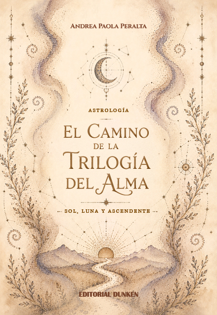 Tapa de El Camino de la Trilogía del Alma. Sol, luna y ascendente. Astrología