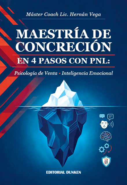 Tapa de MAESTRÍA DE CONCRECIÓN EN 4 PASOS CON PNL: Psicología de Venta - Inteligencia Emocional